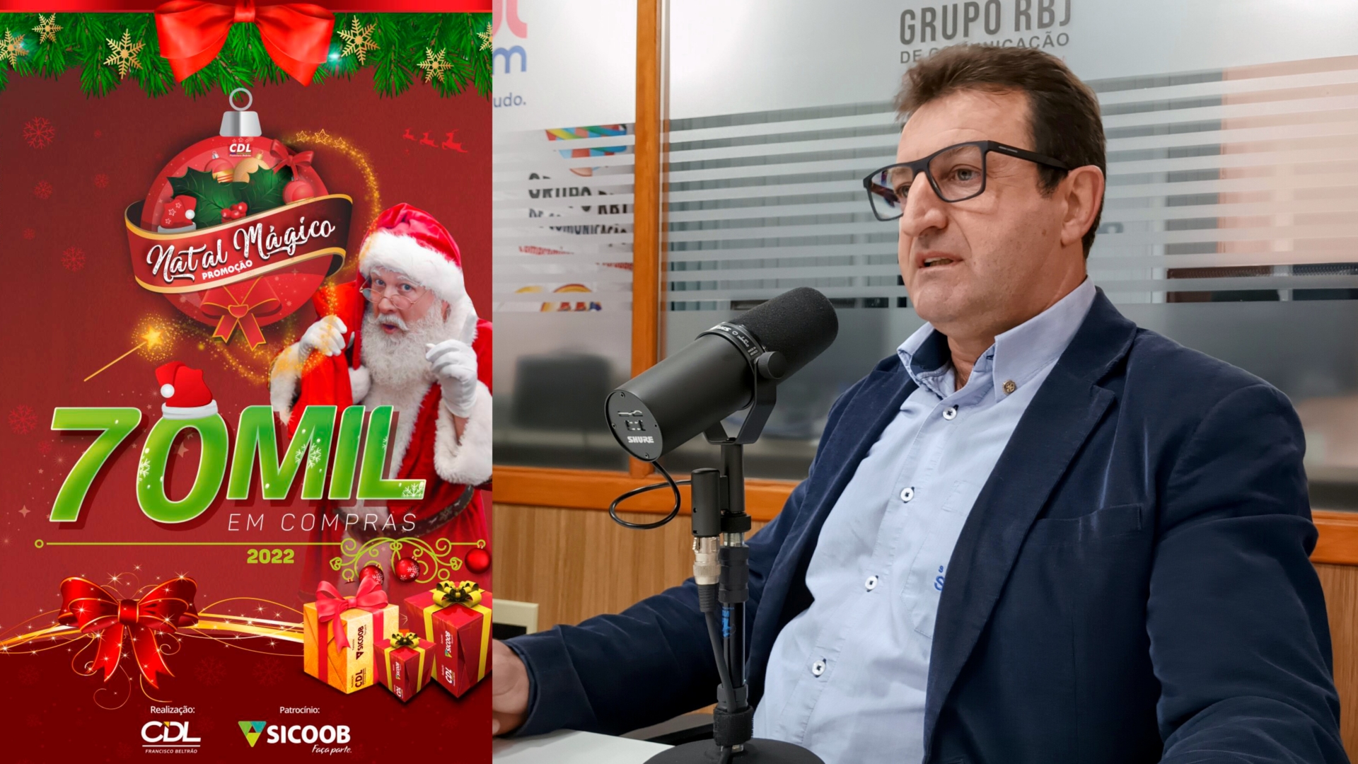 Promoção “Natal Mágico” da CDL de Francisco Beltrão já foi lançada