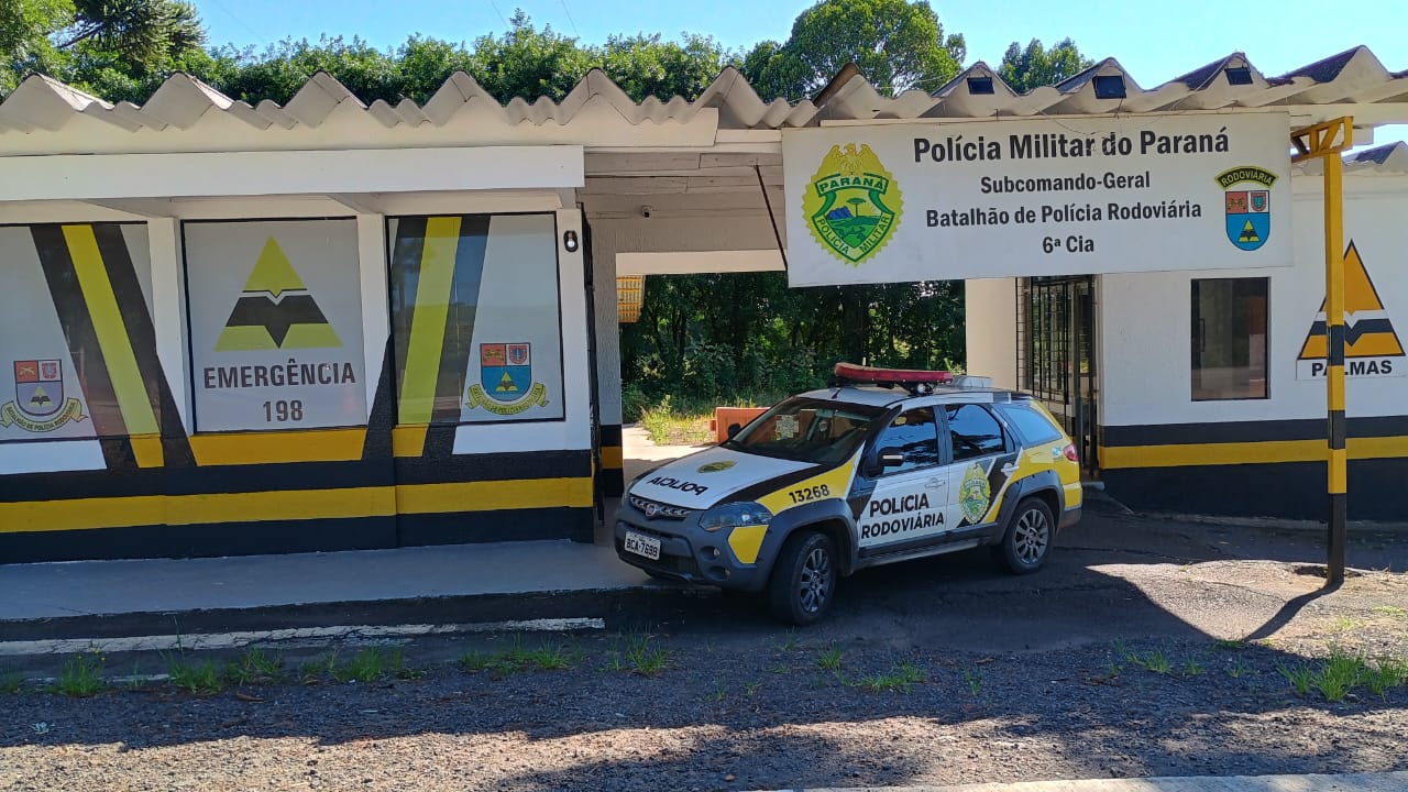 [Grupo RBJ de Comunicação] Polícia Rodoviária reativa serviços no Posto de Palmas na PRC 280 — Foto: Elvin Santos/Rádio Club de Palmas